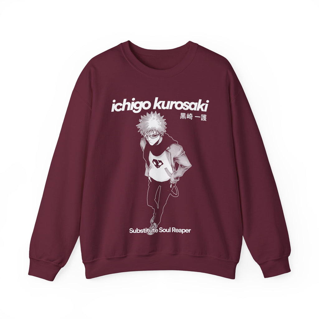 Bleach Ichigo Kurosaki Crewneck Sweatshirt