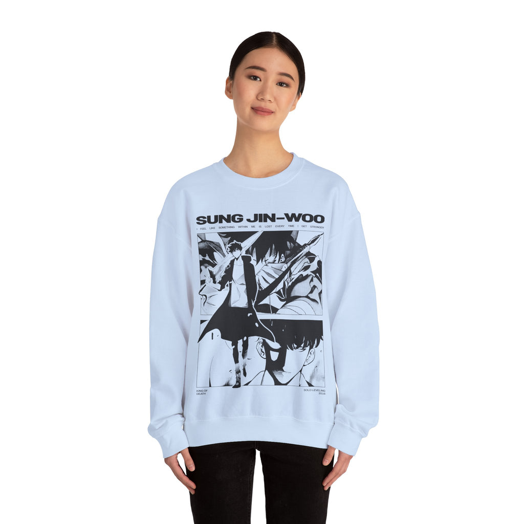 Solo Leveling Sung Jin-Woo Crewneck Sweatshirt