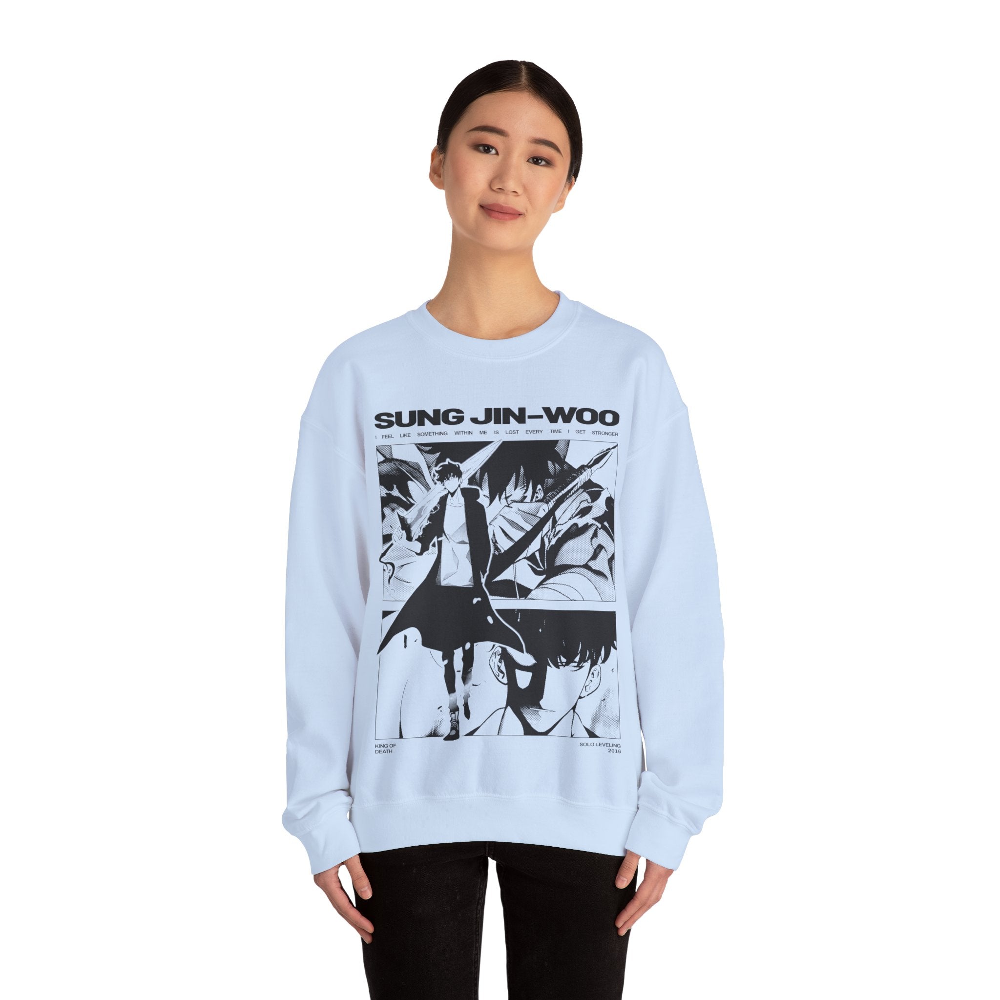 Solo Leveling Sung Jin-Woo Crewneck Sweatshirt