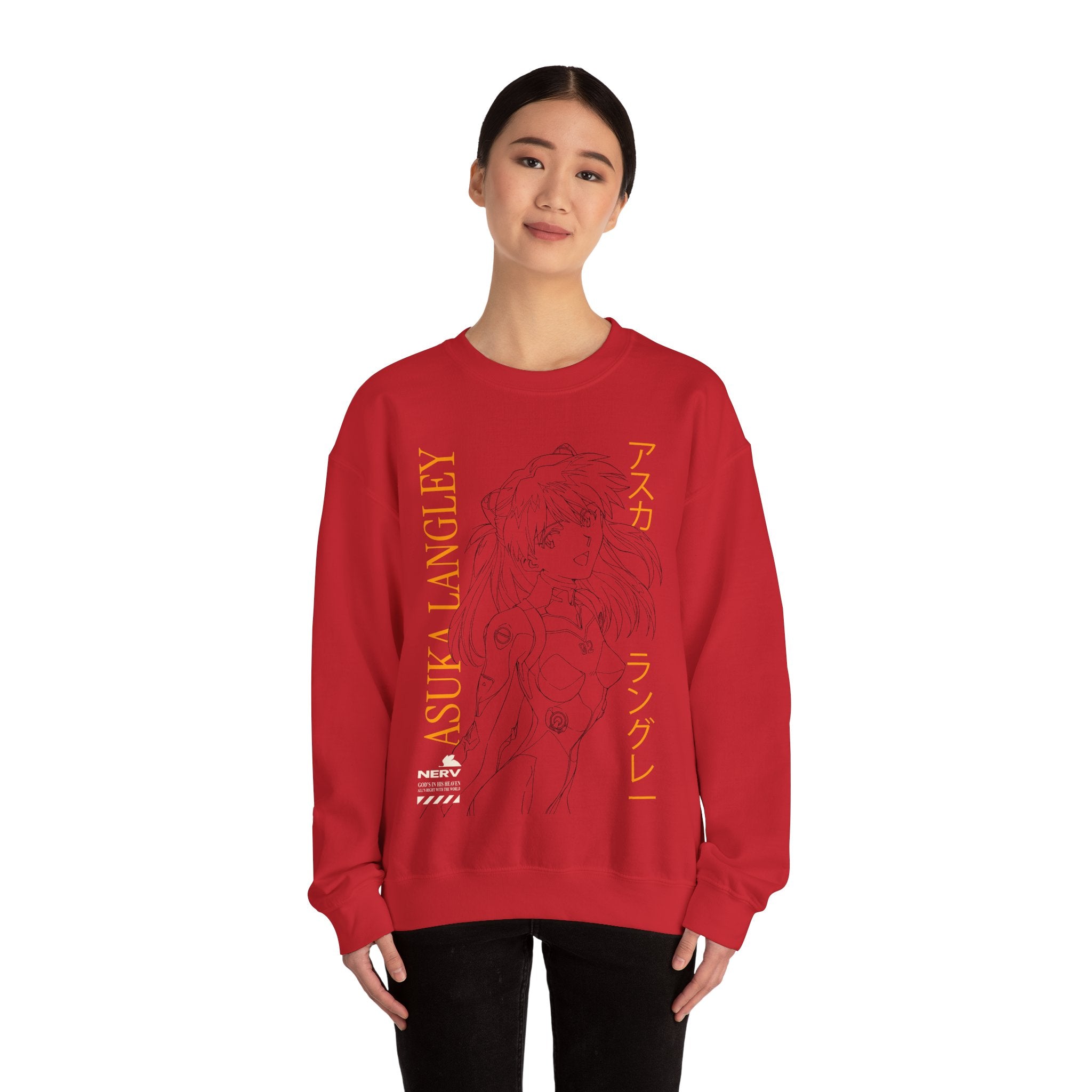 Neon Genesis Evangelion Asuka Crewneck Sweatshirt