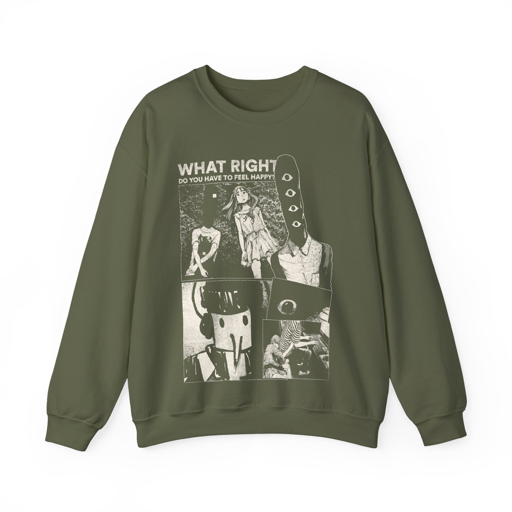 Oyasumi Punpun Crewneck Sweatshirt