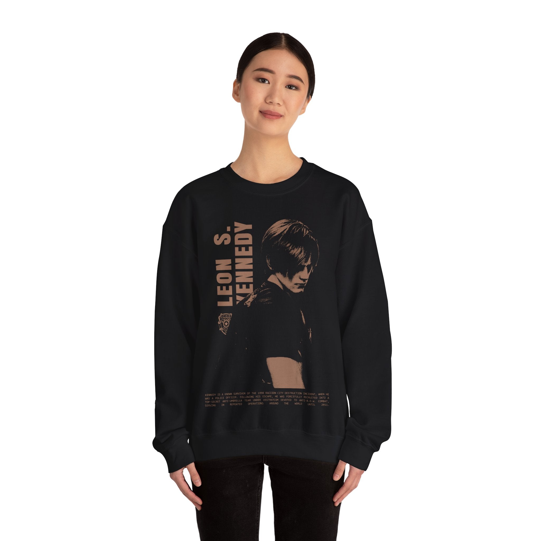 Resident Evil Leon S. Kennedy Crewneck Sweatshirt