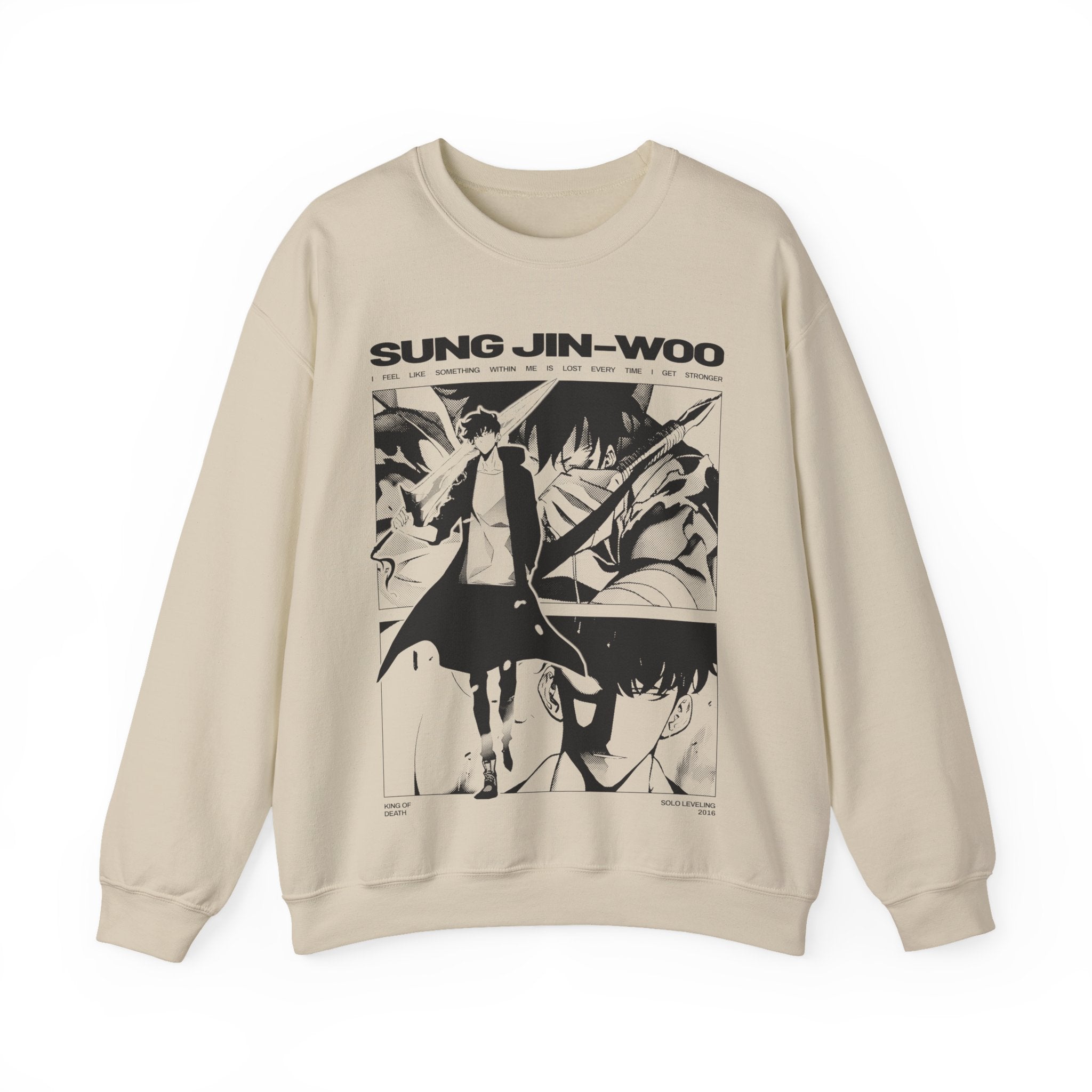 Solo Leveling Sung Jin-Woo Crewneck Sweatshirt