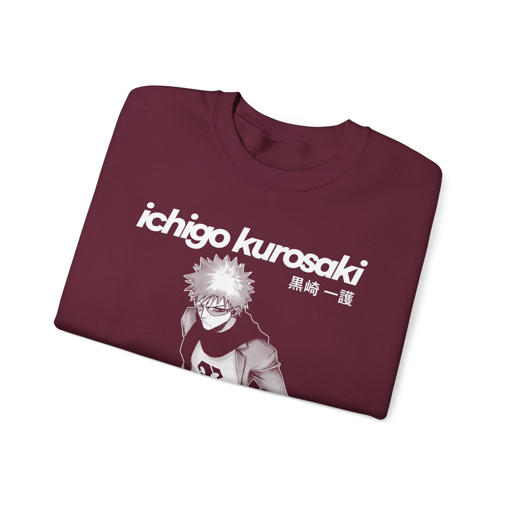 Bleach Ichigo Kurosaki Crewneck Sweatshirt