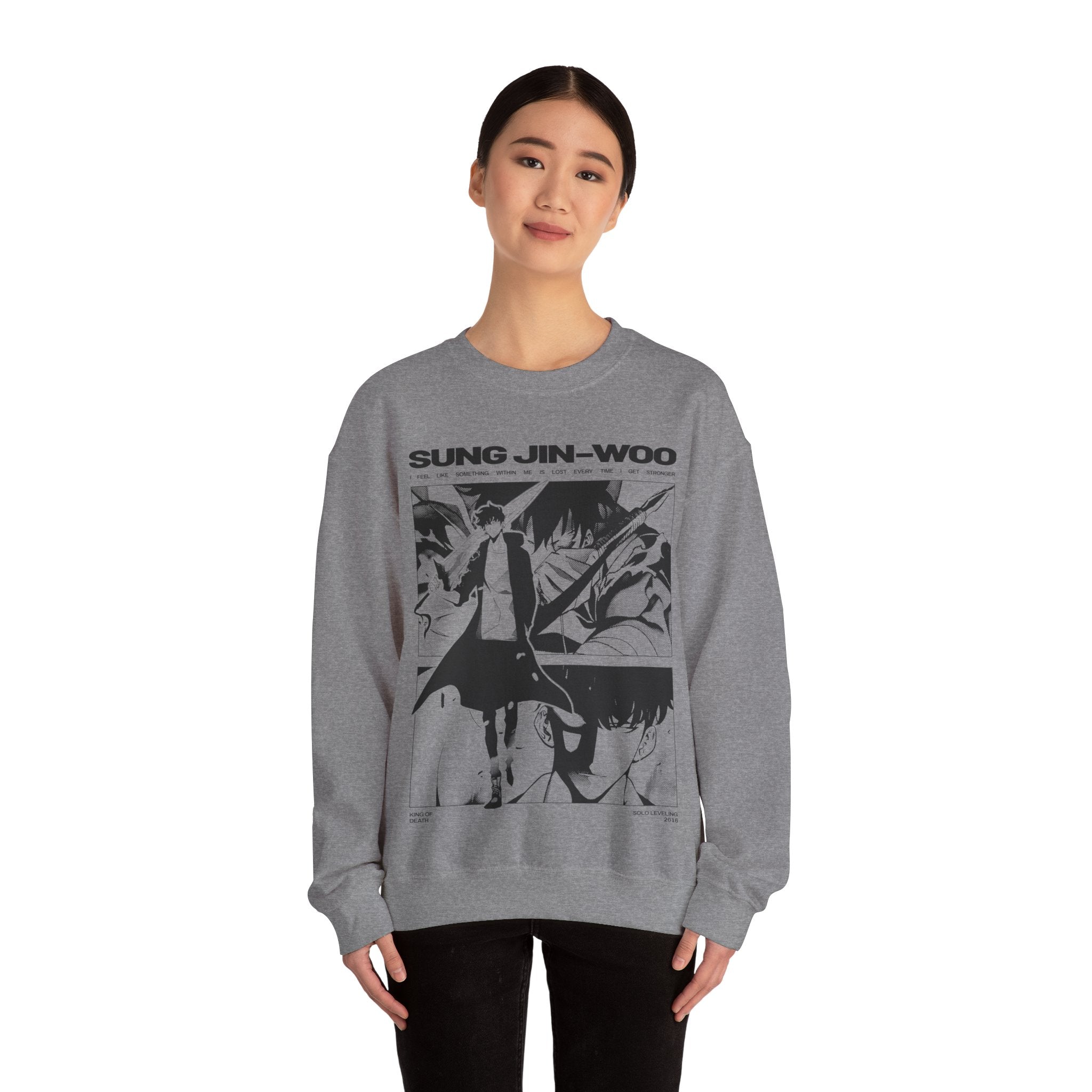 Solo Leveling Sung Jin-Woo Crewneck Sweatshirt