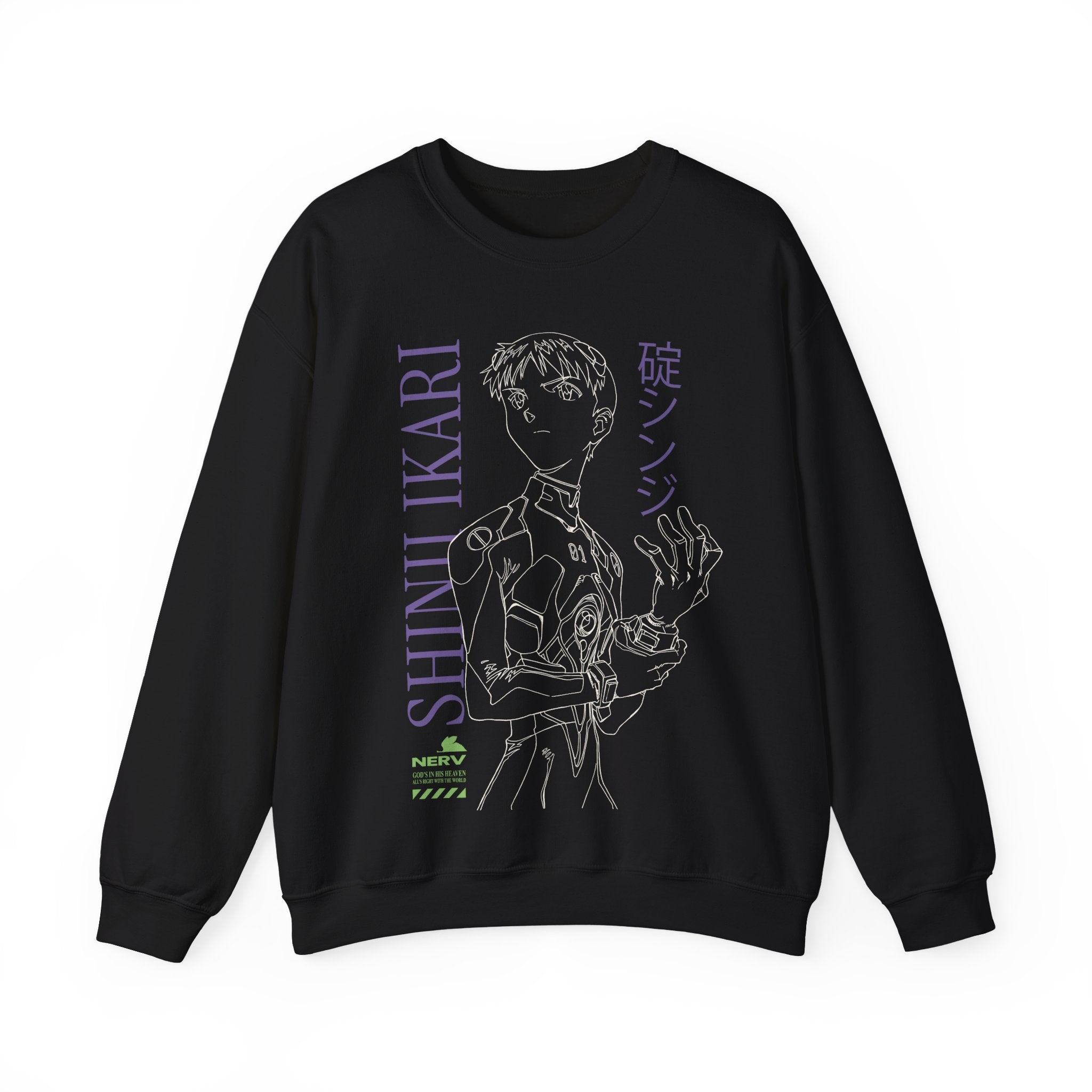 Neon Genesis Evangelion Crewneck Sweatshirt