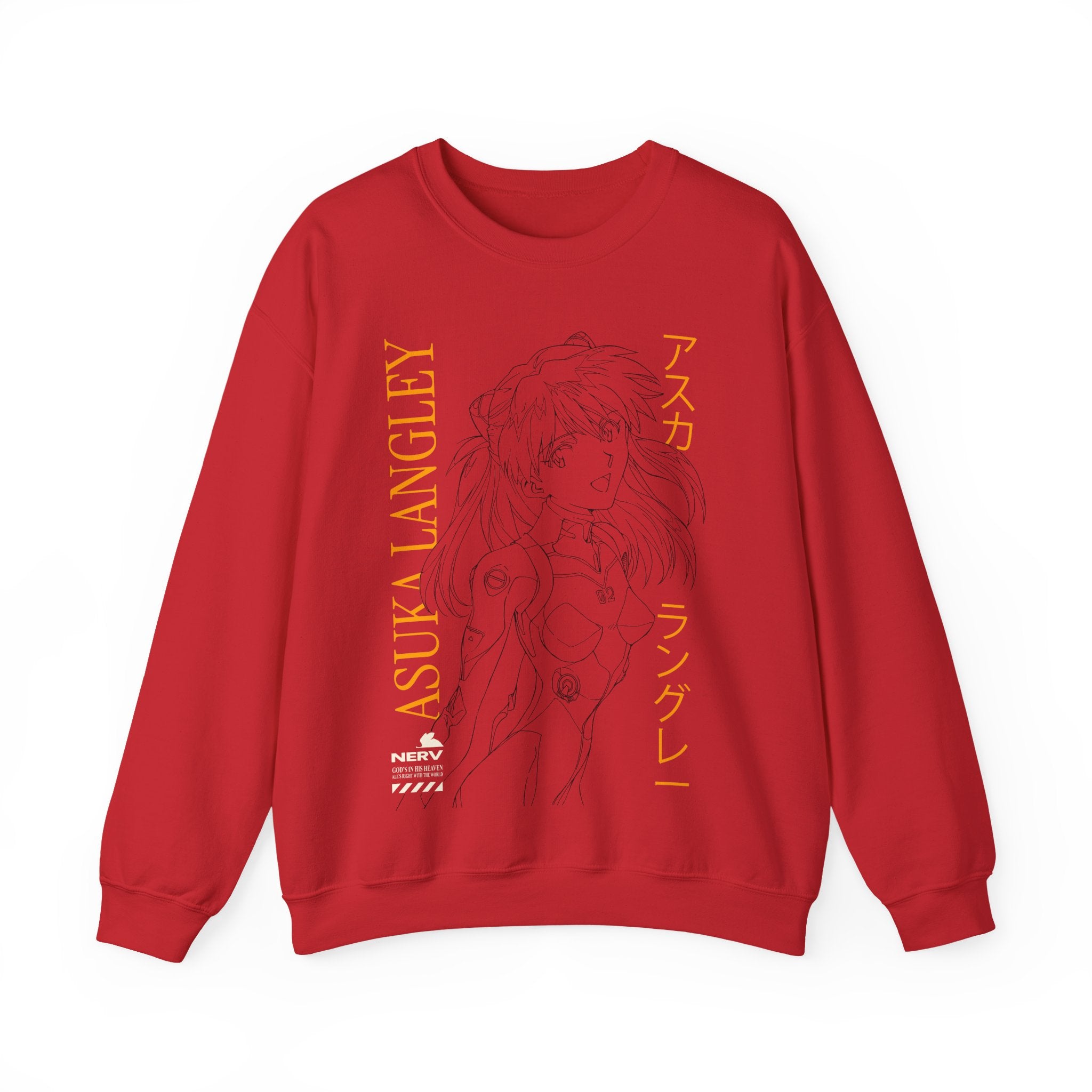 Neon Genesis Evangelion Asuka Crewneck Sweatshirt