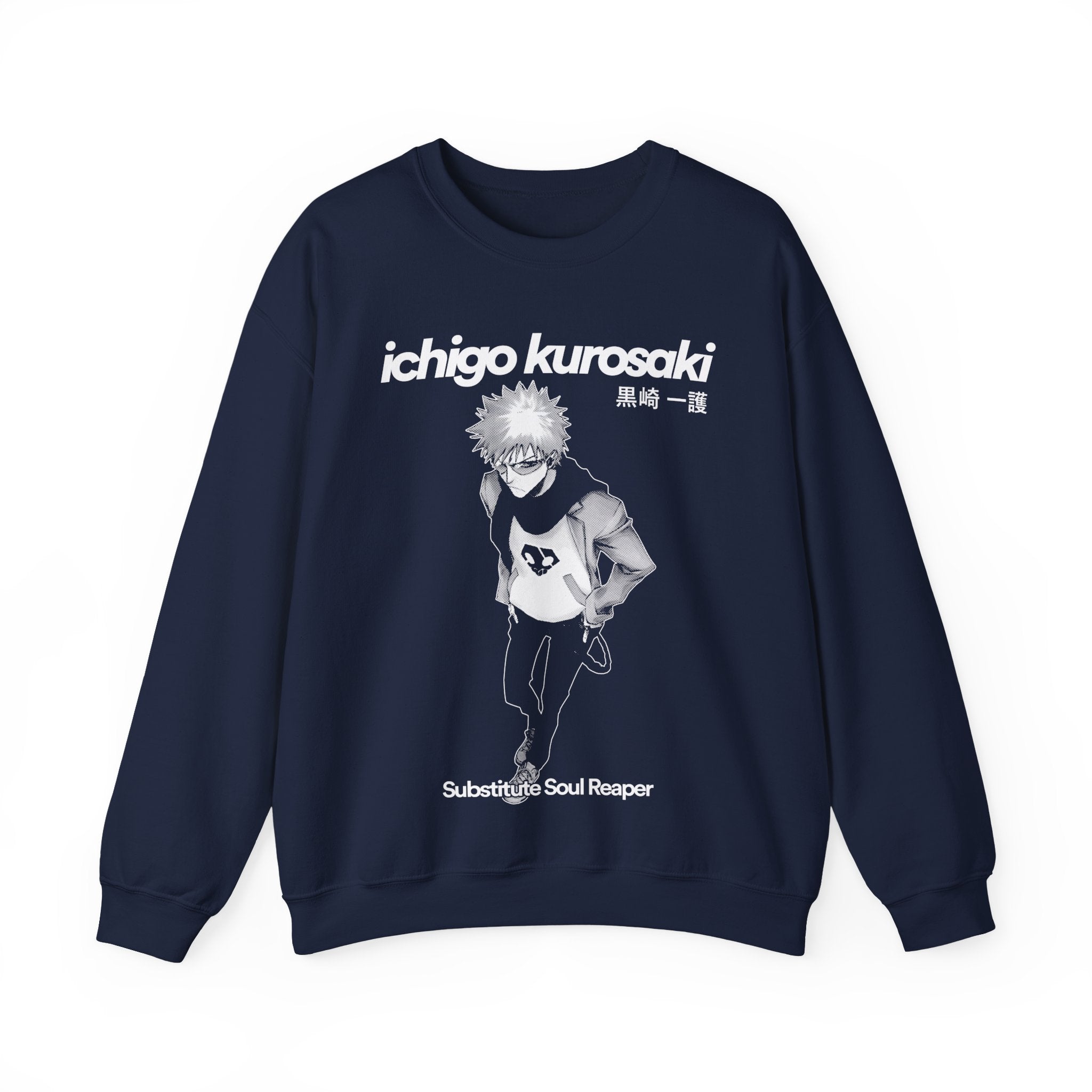Bleach Ichigo Kurosaki Crewneck Sweatshirt